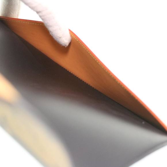 LOUIS VUITTON Stripe NIGO Quverture Carnet Cover Brown Black GI0720 Auth 38082A - Picture 10 of 16